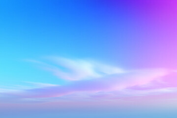 Fototapeta premium Soft Gradient Abstract Sky Background