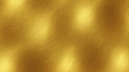 Brushed gold metallic background with shimmering light and texture