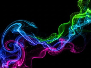 Abstract digital art with vibrant visual expressions