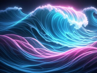 Abstract digital art with vibrant visual expressions