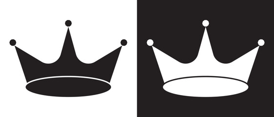 Crown icon set, collection of  vector crown design. modern and abstract crown symbol.