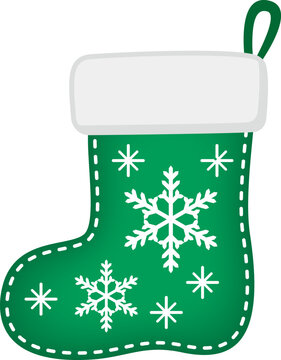 クリスマスソックスのイラスト011