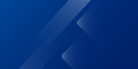 Abstract blue background with glowing geometric lines. Modern blue gradient square shape design. Futuristic technology concept. Suit for brochure, corporate, poster, eps10