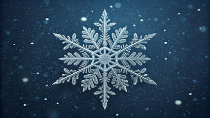 Elegant star snowflake PNG isolated for winter backgrounds, holiday cards, and festive graphic compositions.