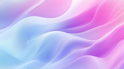 Fototapeta premium Smooth abstract gradient background with flowing liquid waves, soft pastel transitions, modern minimal design