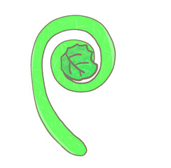 R:もっとメルヘンな野菜☆ぜんまい①