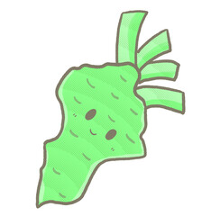 R:もっとメルヘンな野菜 わさび ④