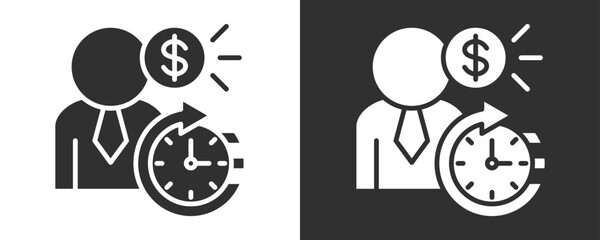 Resources Icon Set Vector Collection Isolated In Black And White