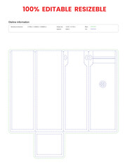 stand up coffee pouch dieline template box dieline die lines packaging custom dieline  box cardboard box dieline pizza box dieline printable product packaging layout,