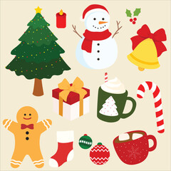 Christmas Assets icons set