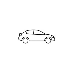 car isolated on white