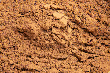 close up of sand