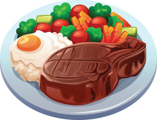 english breakfast food full plate