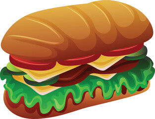 Italian Sandwich Meat Toasted Bun