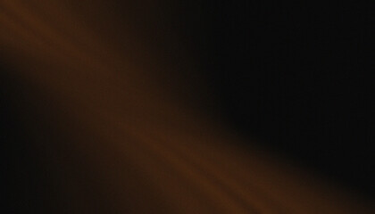 Elegant abstract black, brown soft gradation background with noise.