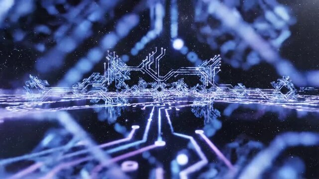 Cybernetic circuits in celestial spacescape