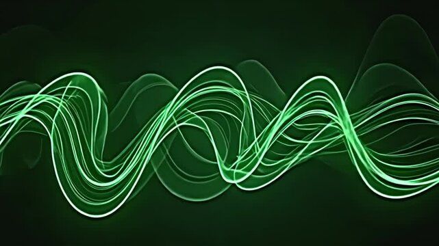 burst charismatic power course flow wave swimmingly crossways angstrom brisk fleeceable background, constitute radiant formula that sham charismatic sonority with graceful fluidity.