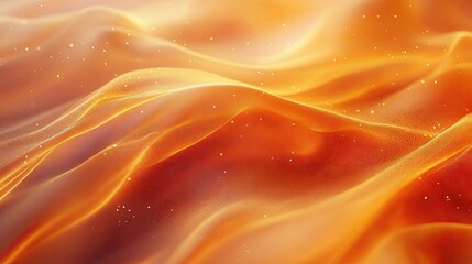 Soft Orange Background with Solid Color and No Patterns