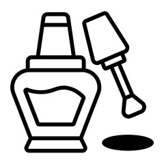 beauty salon Line Icon