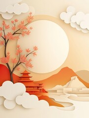 Background of Traditional Chinese Festival Themes