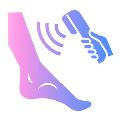 beauty salon Gradient icon