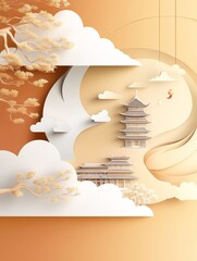 Background of Traditional Chinese Festival Themes