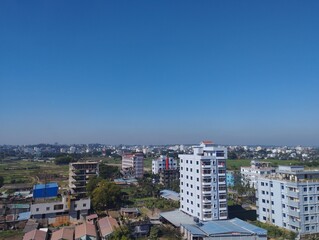 Obraz premium Raw Residential Area Real Estate Image