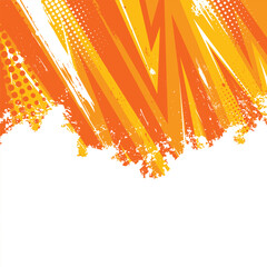 lighting shock explosion background with halftone effects
