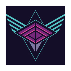 geometric depth visual design