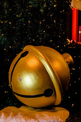 The golden Christmas bells.