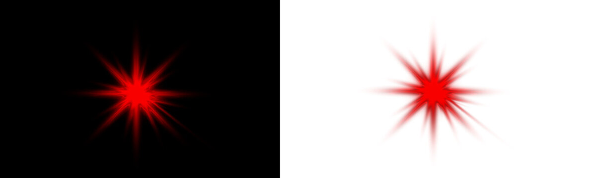 Shine glowing stars. Vector Red Sparks isolated ،Golden Lens Flare Effect: Starburst Light Overlay PNG & Vector,Red beautiful light explosion effect with transparent glow isolated