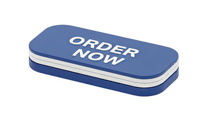Order Now Button - Clickable Interface Concept