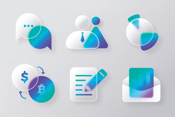 Colorful icons representing various digital file types on a purple background.
search chat security and information on a dark background.