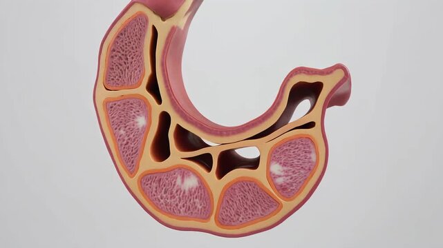 Realistic Anatomical Wax Model of the Human Esophagus Cross-Section