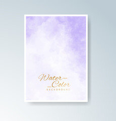 Cards with blended warm watercolor background perfect for seasonal themes.