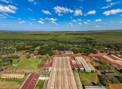 Chup, rubber factory, Kampong Cham, Cambodia