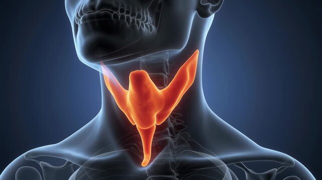 Medical Animation of the Human Larynx and Thyroid Cartilage