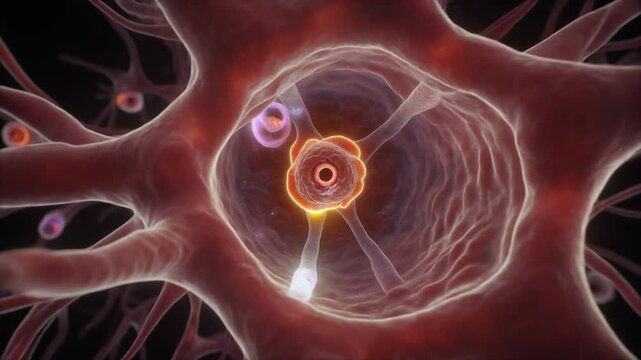 3D Medical Visualization of Human Oculomotor Nerve Neuron