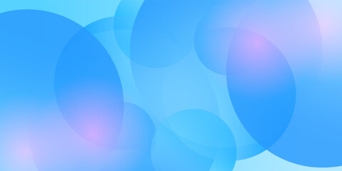 Soft blue abstract background with overlapping transparent circles and smooth gradient tones, creating a clean modern design,business presentations, technology concepts, websites, mobile apps, banners