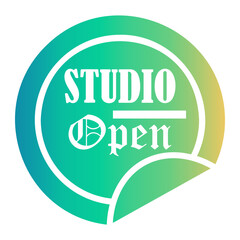 art studio Gradient icon