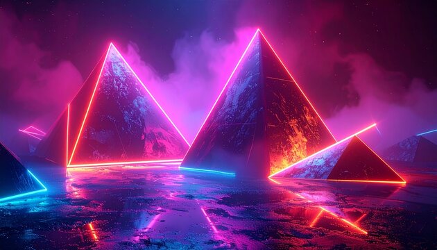 fountain at night - Powered by Adobe