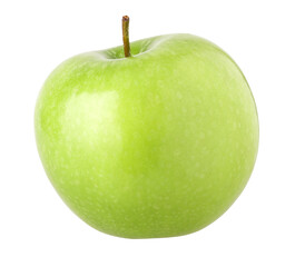 green apple (granny smith apple) isolated, transparent PNG, PNG format