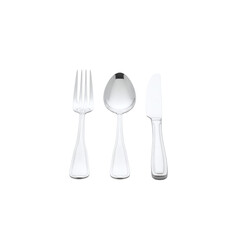 Empty white round dinner plate top view