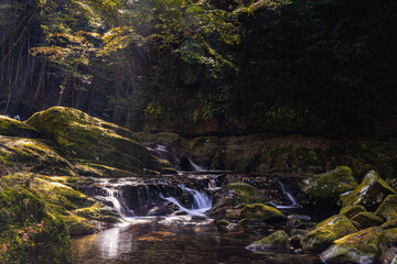 三重-【赤目四十八滝（紅葉）】