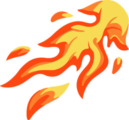 Fire flame illustration