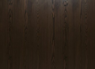 Fototapeta premium Dark brown wooden texture with natural grain pattern