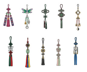 한복 노리개세트