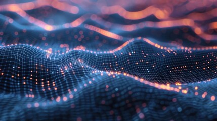 Deep learning algorithm data visualization chart
