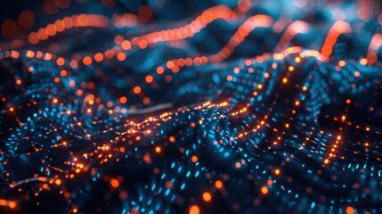 Deep learning algorithm data visualization chart