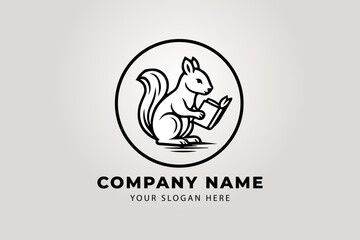 Squirrel education logo